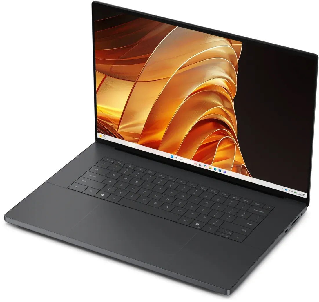 Sisi interior laptop Dell XPS 16 Creator Edition