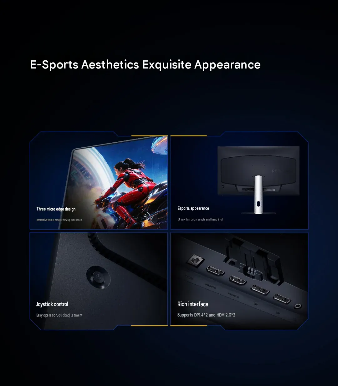 Desain dan fleksibilitas dudukan monitor Xiaomi Redmi G25 2027