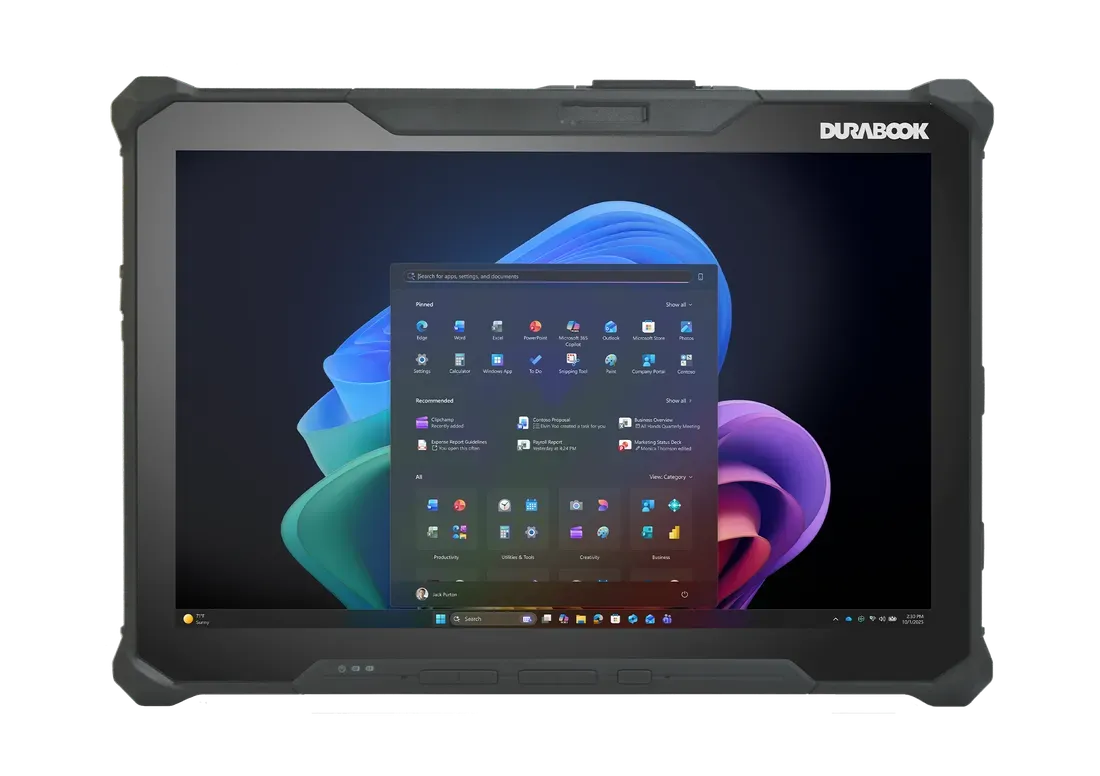 Durabook R12 dalam balutan sasis magnesium alloy