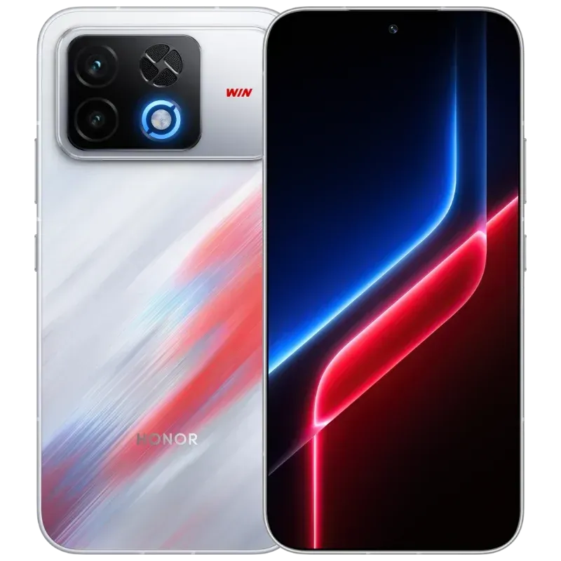 Bodi belakang smartphone Honor Win 2 dengan opsi warna menarik