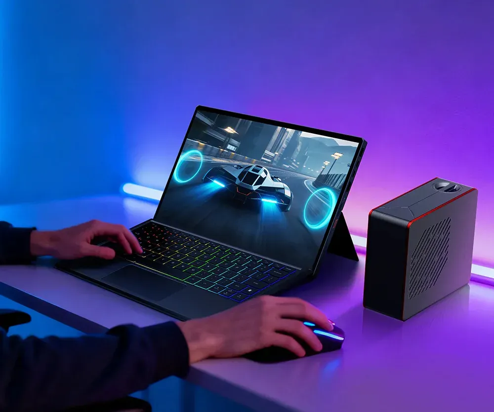 Opsi pendingin cairan eksternal pada OneXPlayer Super X Pro