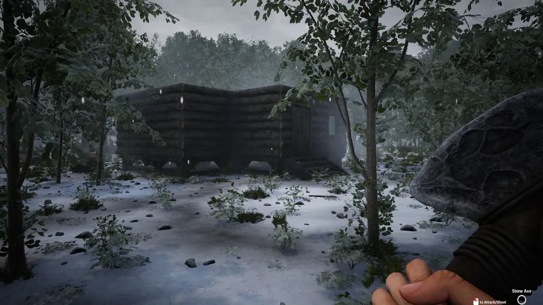 Desain bangunan rumah dalam game The Infected