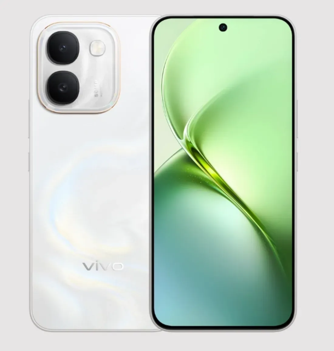 Vivo Y600 dalam varian warna Diamond Gold