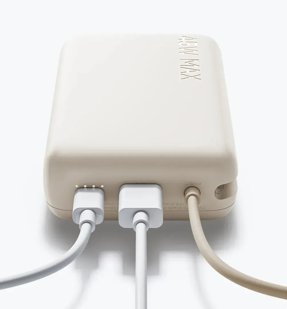 Port I/O dan kabel USB Type-C Xiaomi Power Bank 20000 45W