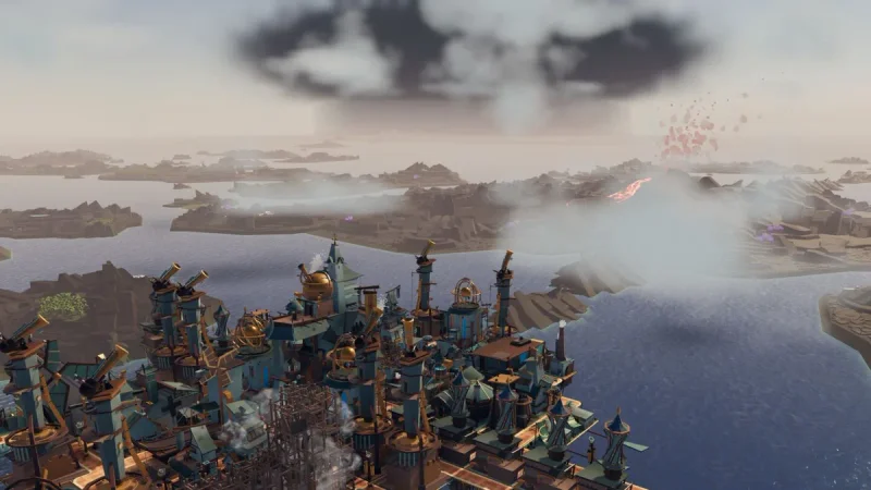 Airborne Empire Tawarkan Diskon 50 Persen di Steam, Game City Builder Unik Melayang