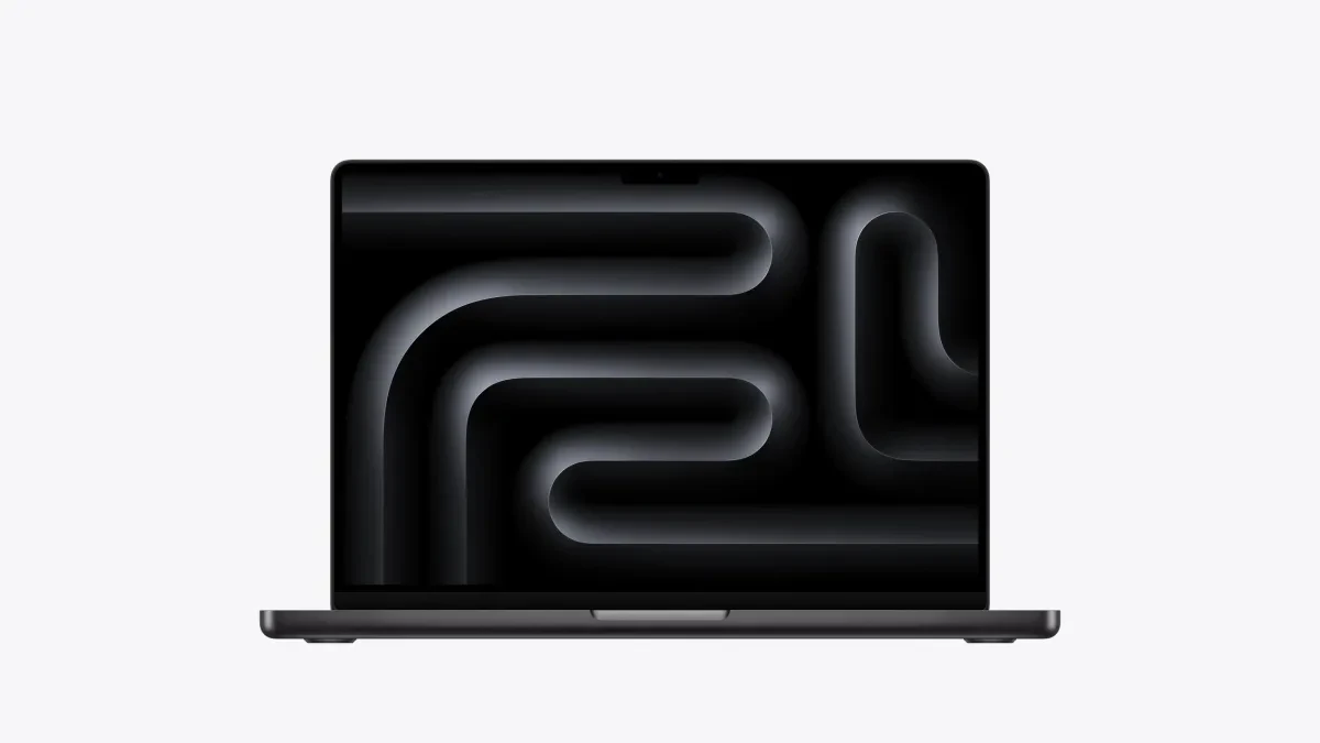 Apple MacBook Pro 14 M6 warna Space Black dan Silver