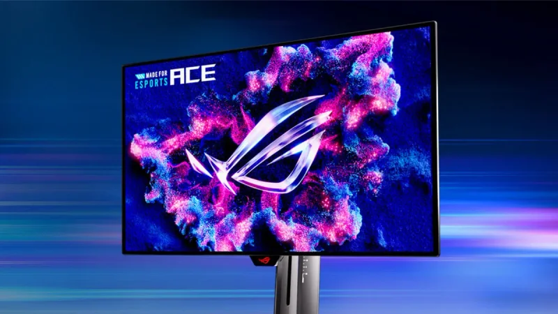 Asus ROG Swift OLED PG259QWS Ace Hadirkan Refresh Rate 720 Hz dan Kecerahan 1700 Nits