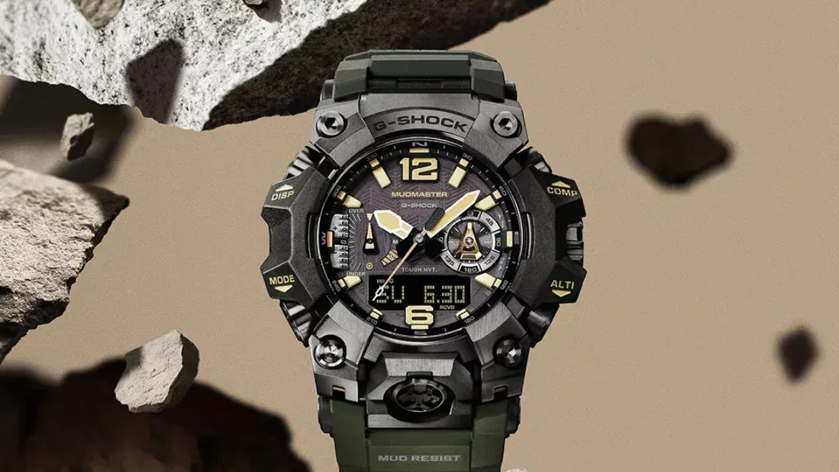 Casio Mudmaster GWG-B1000-1A3 sudut pandang utama