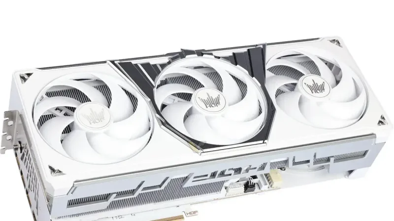 Galax GeForce RTX 5080 HOF Extreme Hadir dengan Dua Konektor Daya dan Kristal Swarovski