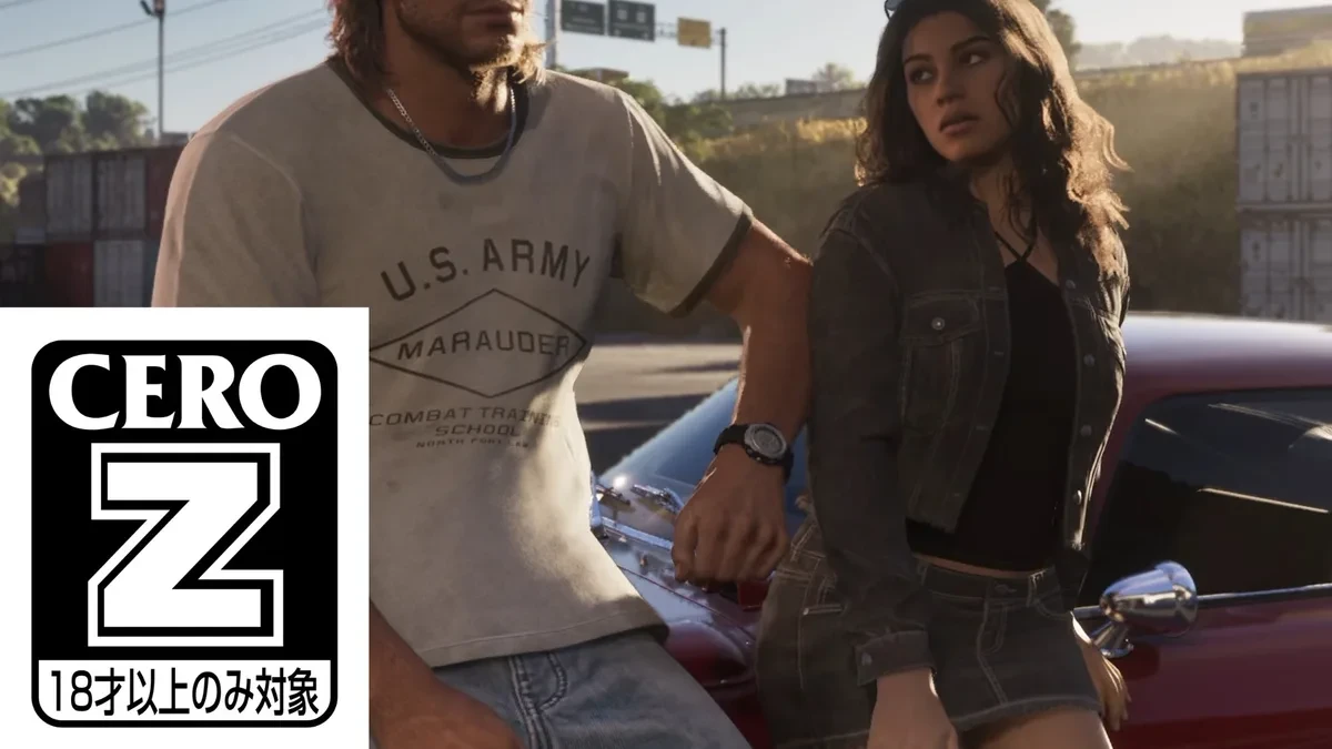 Karakter Jason dan Lucia dalam game GTA 6 yang menghadapi klasifikasi rating CERO Z di Jepang