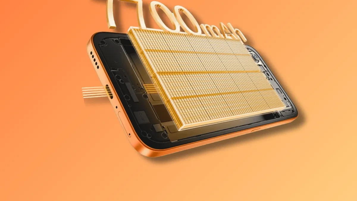 Honor X8e varian warna Sunrise Orange dengan kamera 108 MP