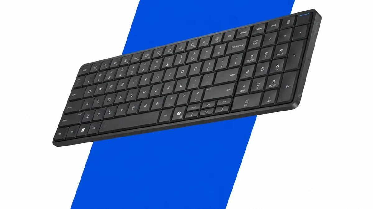 Tampilan utama HP EliteBoard G2a keyboard mini PC