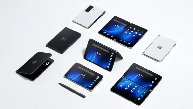 Microsoft Surface Duo 2 Berhasil Jalankan iOS 26 lewat Custom UEFI Loader