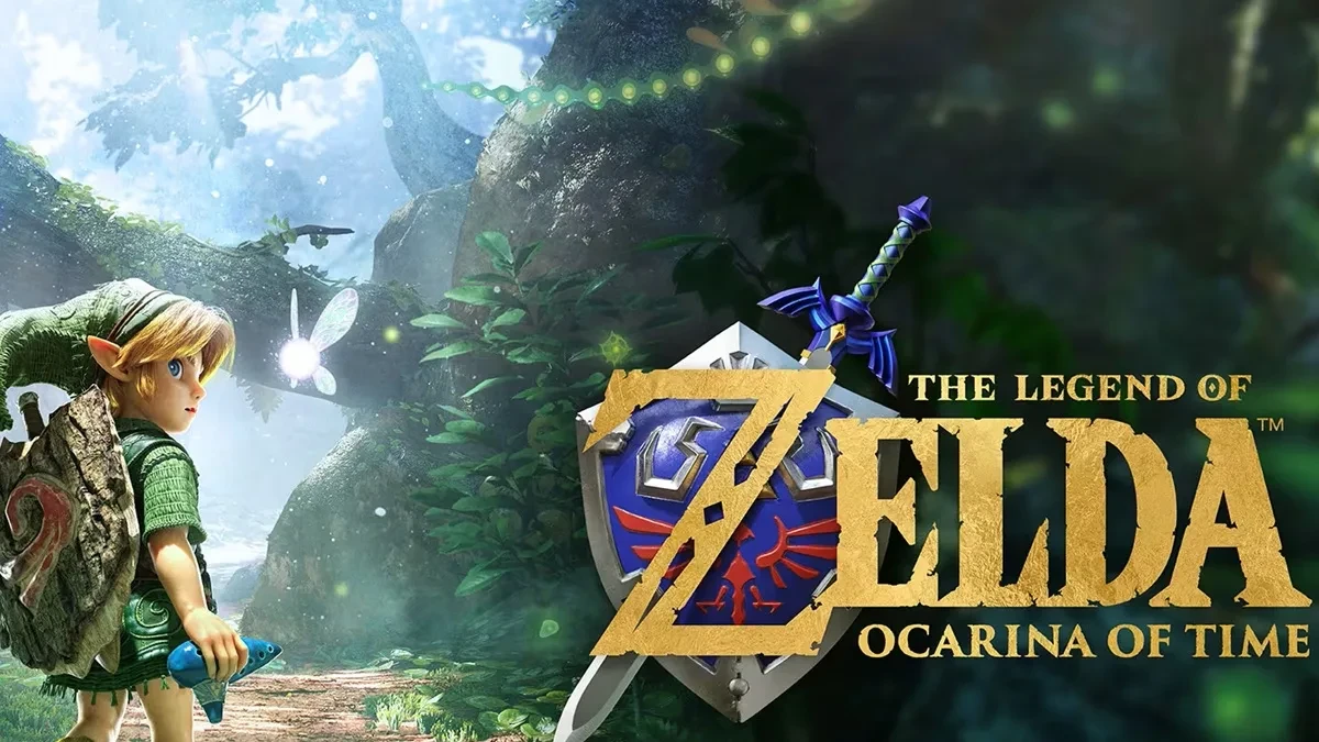 Promotional art resmi The Legend of Zelda: Ocarina of Time Remake untuk Nintendo Switch 2