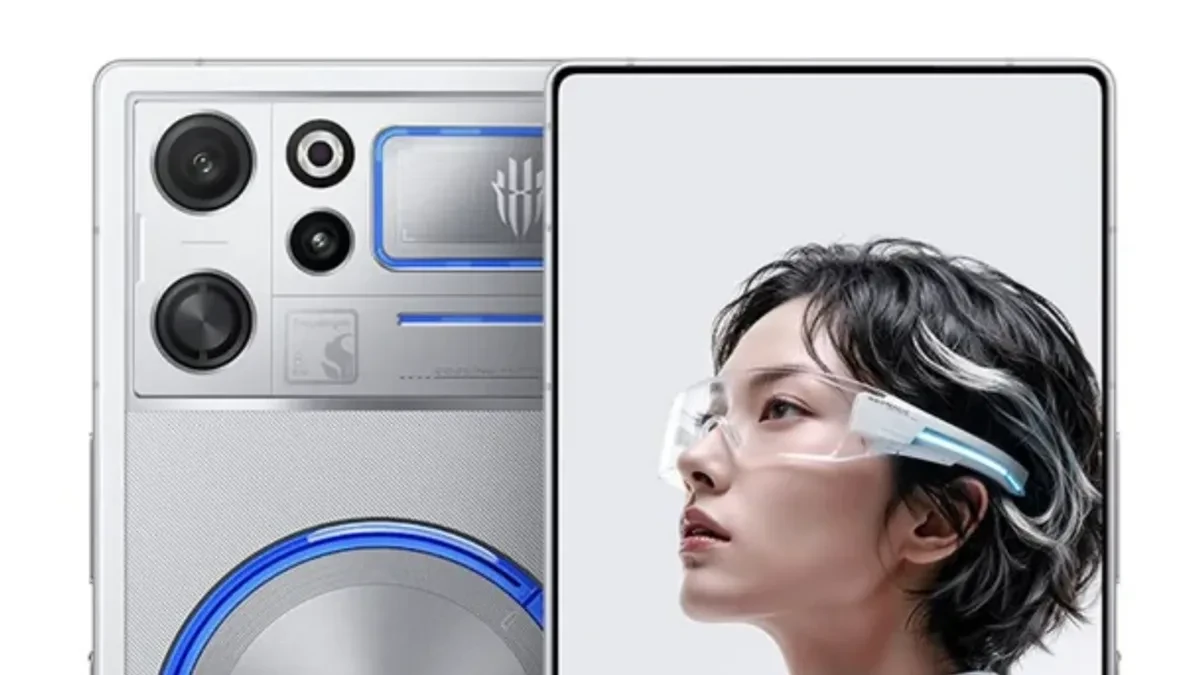 Red Magic 12 Pro+ Gaming Phone Tampilan Depan dan Belakang