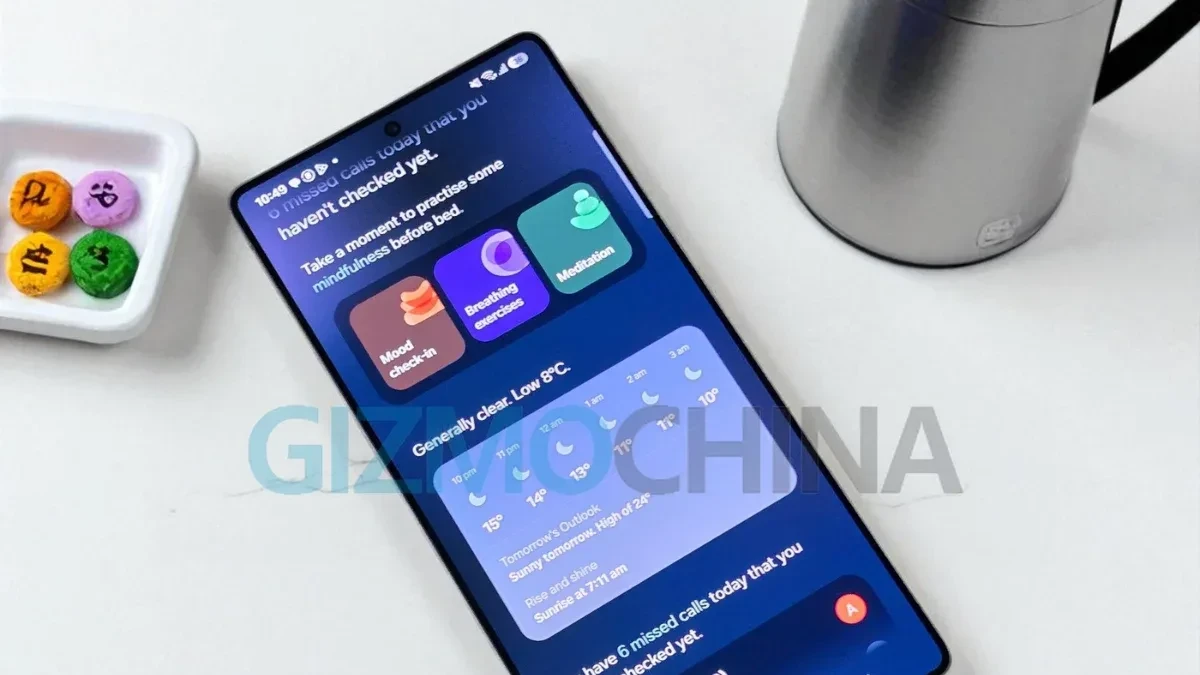 Ilustrasi pembaruan sistem operasi Android 17 pada perangkat smartphone Samsung Galaxy