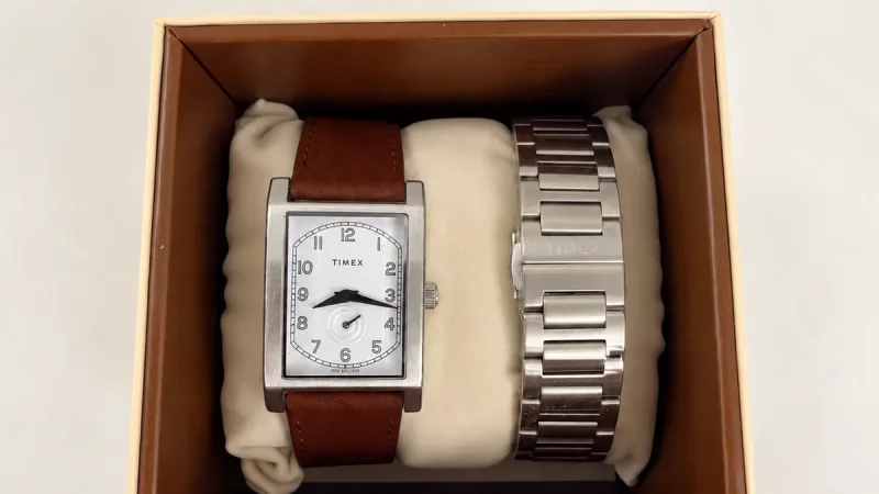 Timex WM Brown Rectangle Watch Rilis dengan Gaya Klasik Seharga Rp6,2 Jutaan