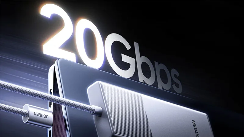 Ugreen M.2 SSD Enclosure Hadirkan Kabel USB-C Bawaan dan Kapasitas 8TB