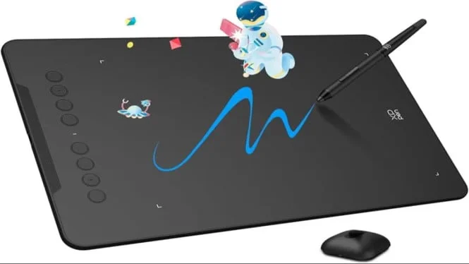 XPPen Deco 01 V3 tablet menggambar dengan sensitivitas tekanan tinggi dan konektivitas USB-C