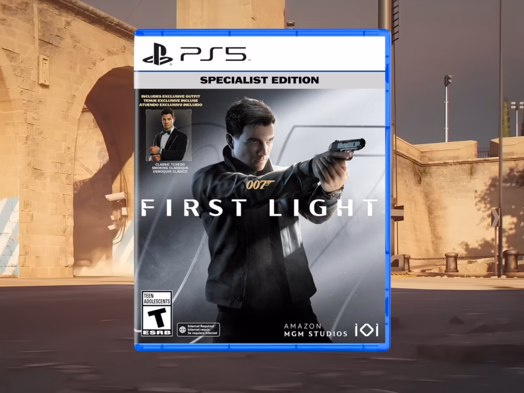 Cover game 007 First Light PS5 bocoran isi disc dan misi pertama