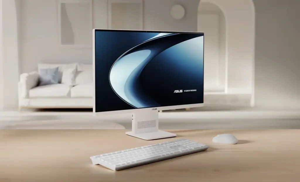 Asus VM441 all-in-one desktop dengan Snapdragon X dan layar touchscreen 23.8 inci