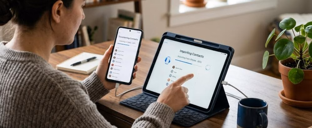 Cara memindahkan kontak dari HP ke tablet dengan mudah dan cepat menggunakan berbagai metode transfer