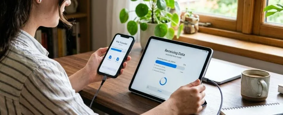 Transfer data hp ke tablet dengan metode praktis dan aman