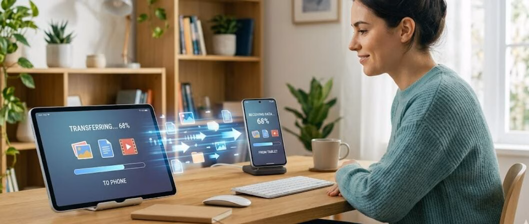Cara Praktis Transfer Data dari Tablet ke Smartphone untuk Pengguna Indonesia 1 Transfer data dari tablet ke smartphone dengan metode mudah dan aman untuk pengguna Indonesia
