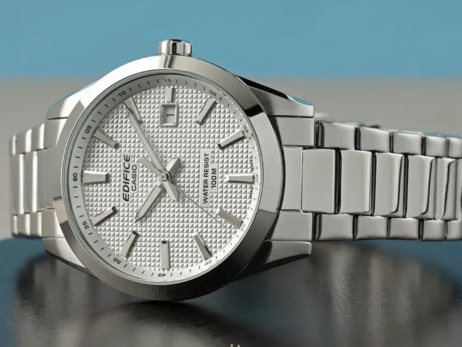 Casio Edifice Silver Dial Tembus Harga Terendah $72 di Amazon