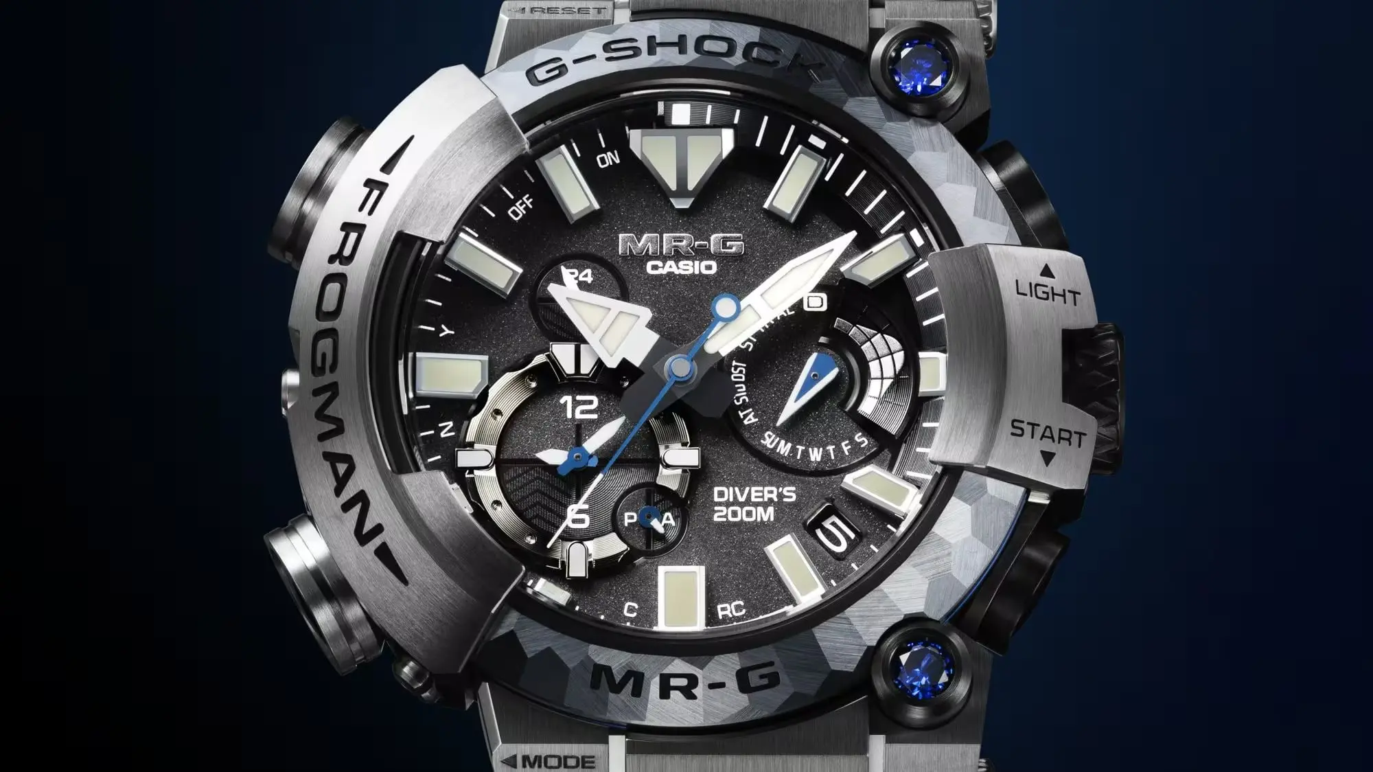 Casio G-Shock Frogman MRG-BF1000EB-1A: Jam Tangan Diver Mewah Terbatas