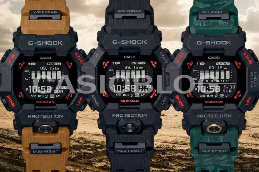 Casio GDG-B100, G-Shock Mudman dengan Layar MIP Pertama