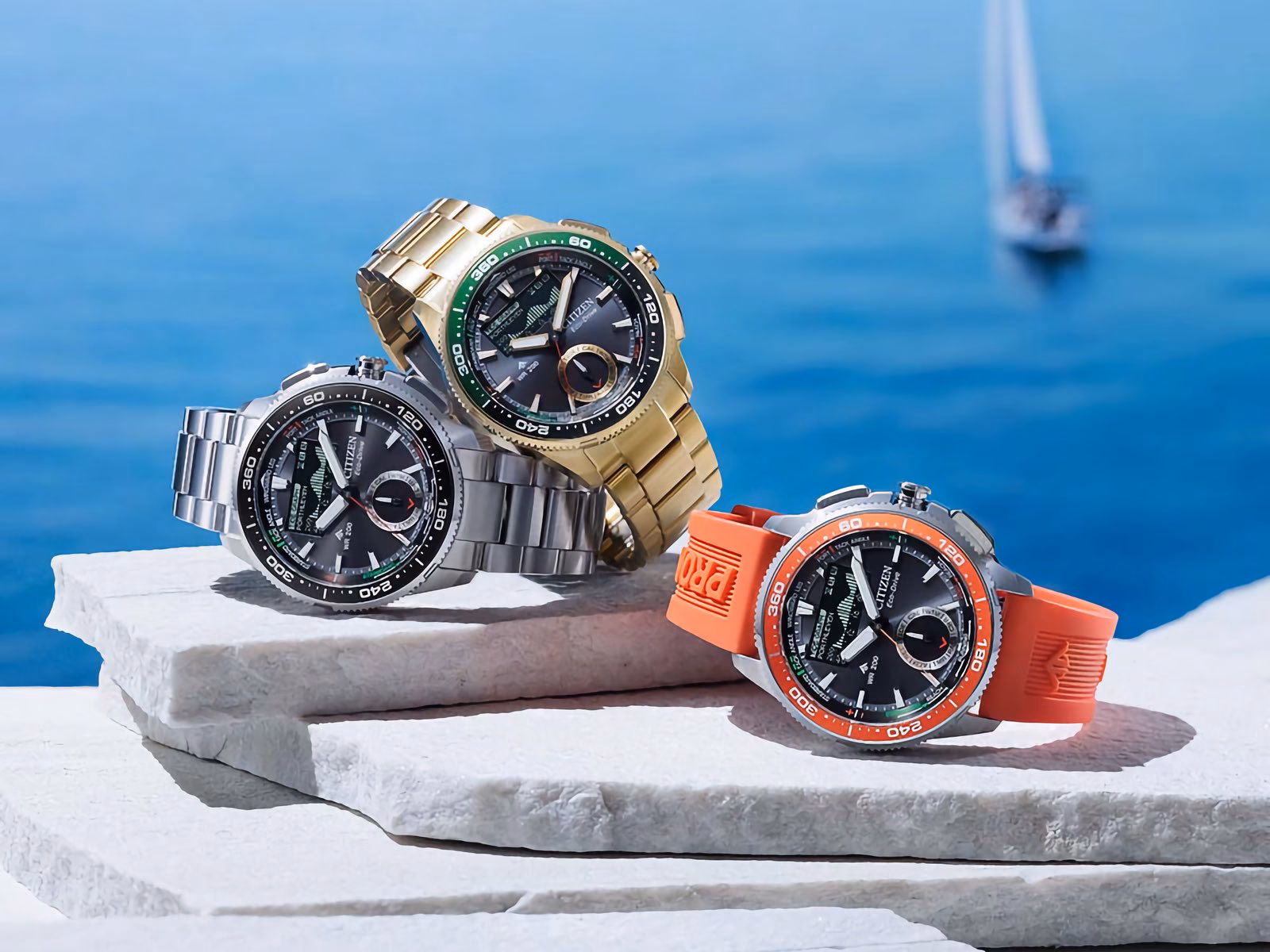 Citizen Promaster Wave Tracker: Jam Tangan Yacht Timer Modern 3 Citizen Promaster Wave Tracker: Jam Tangan Yacht Timer Modern