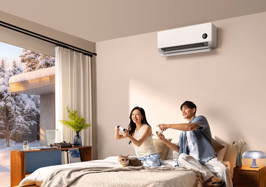 Kompressor dual-cylinder 13cc Xiaomi Mijia AC Powerful Wind Pro buat pendinginan cepat