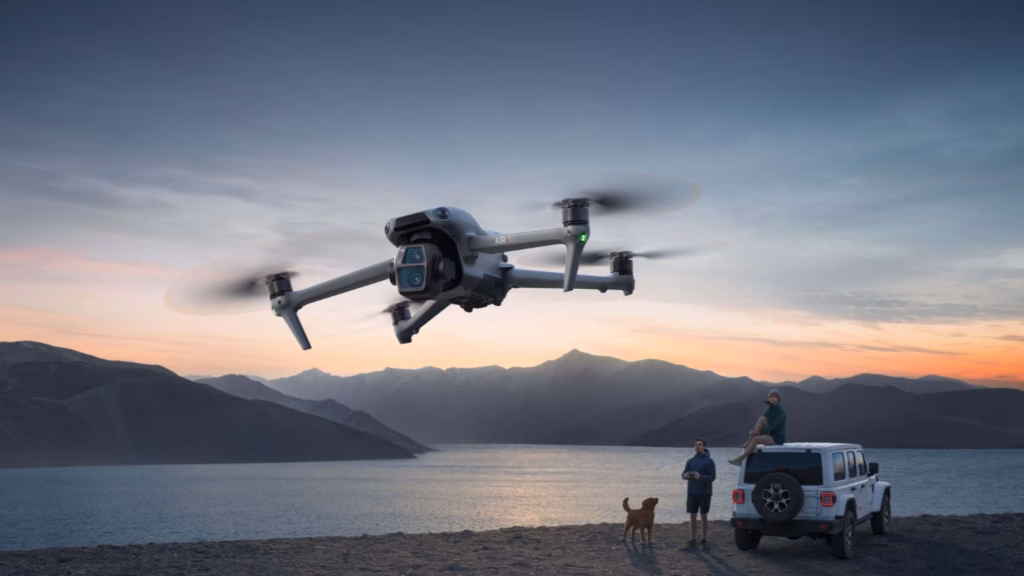 Desain baru DJI Air 4 dengan bobot ringan sub-250g