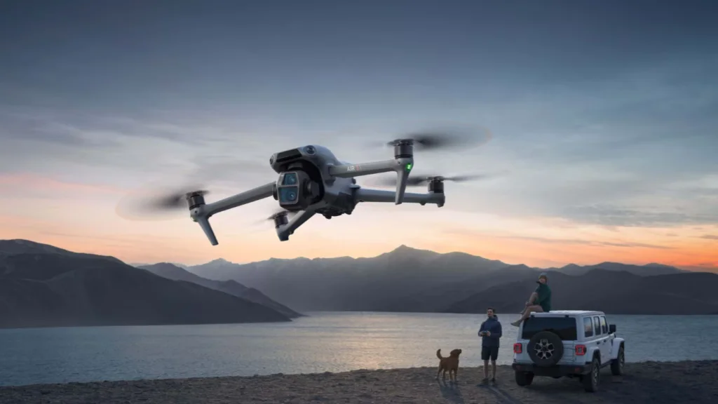 Desain baru DJI Air 4 dengan bobot ringan sub-250g
