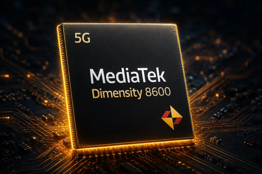 Detail chipset dimensity 8600 dengan teknologi proses 3nm