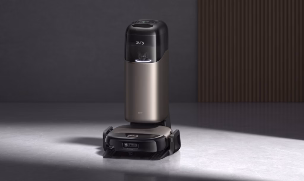 Eufy HydroJet S2 robot vacuum dengan fitur aroma ruangan dan roller mop