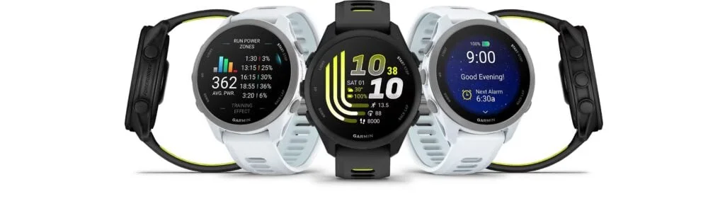 Varian Forerunner 170 Music dengan pemutar musik offline dan koneksi Bluetooth