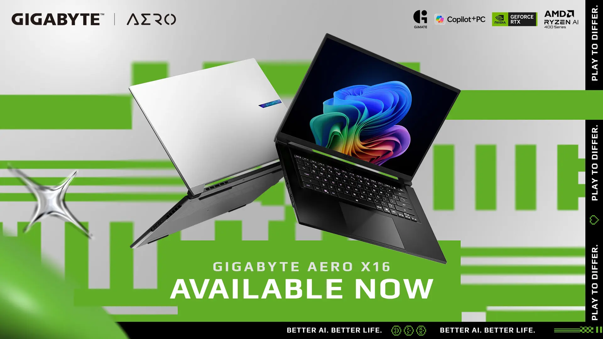 Gigabyte Aero X16, Laptop Tipis dengan RTX 5070 dan AI Keren