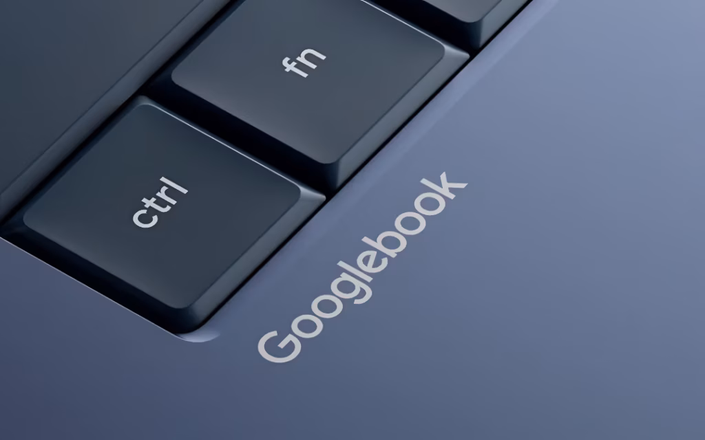 Googlebook laptop android terbaru dengan fitur AI Gemini dan Magic Pointer