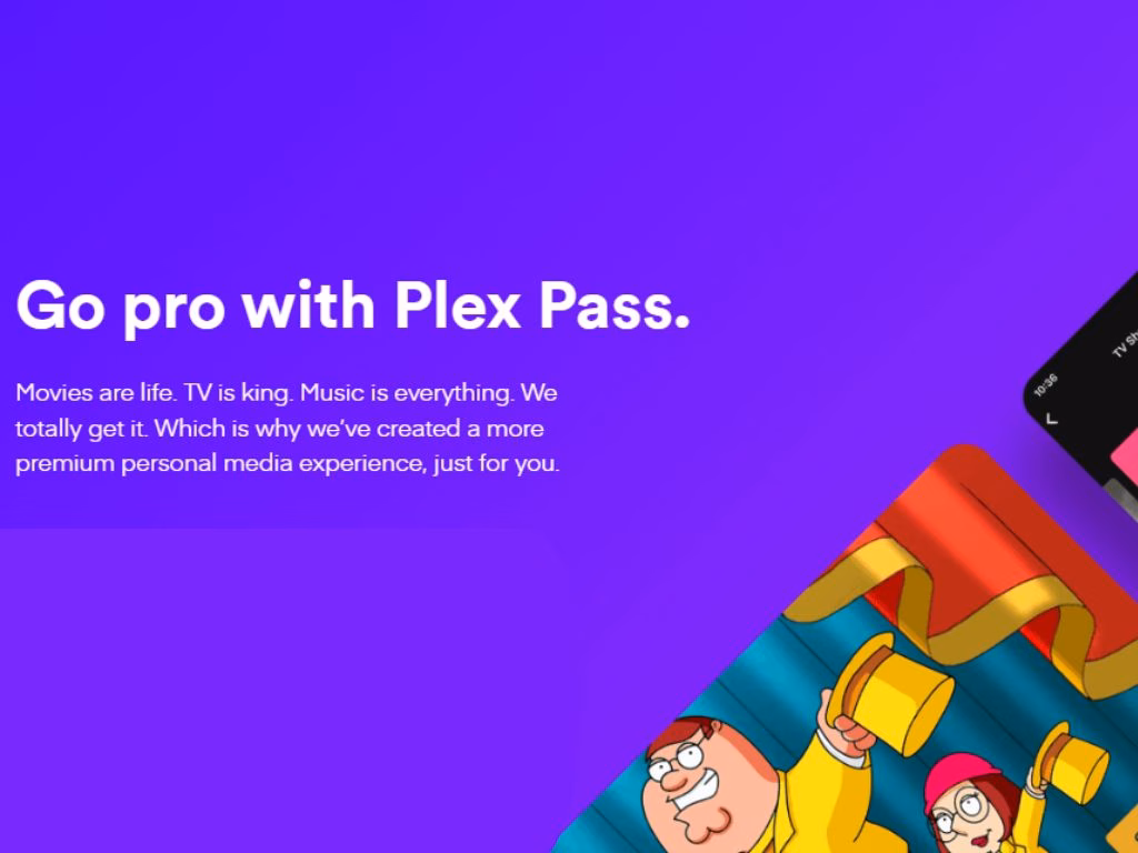 Plex Lifetime Pass harga baru dan fitur langganan