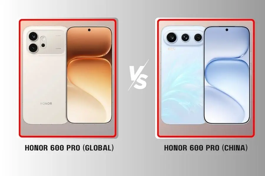 Honor 600 Pro Global vs China: Pilih Performa atau Baterai Besar? 3 Honor 600 Pro Global vs China: Pilih Performa atau Baterai Besar?