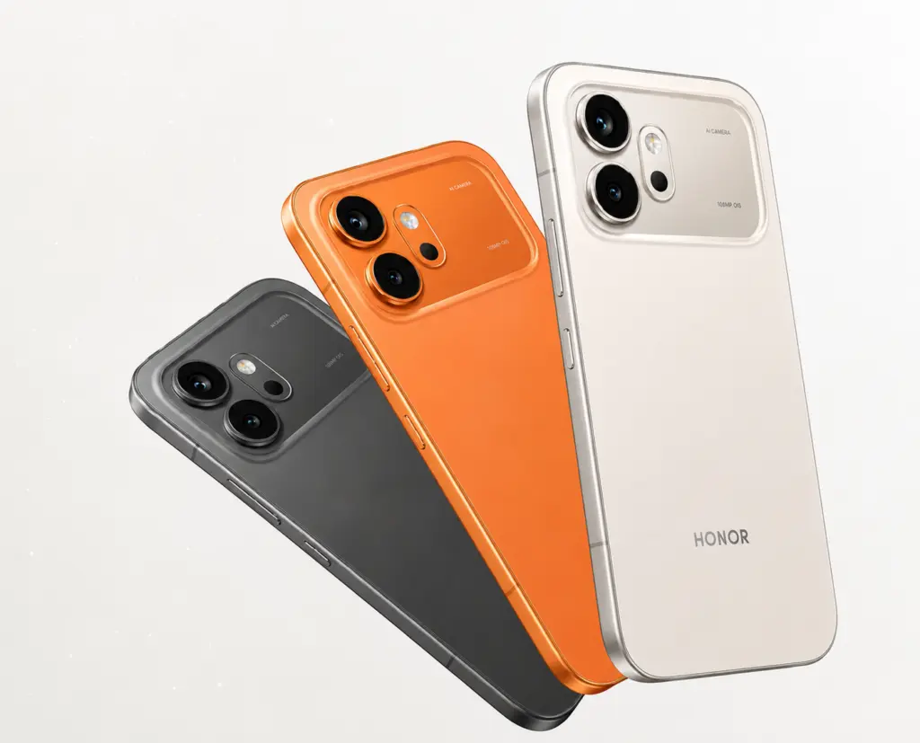 Desain Honor 600 Vitality dengan warna Good Luck Orange