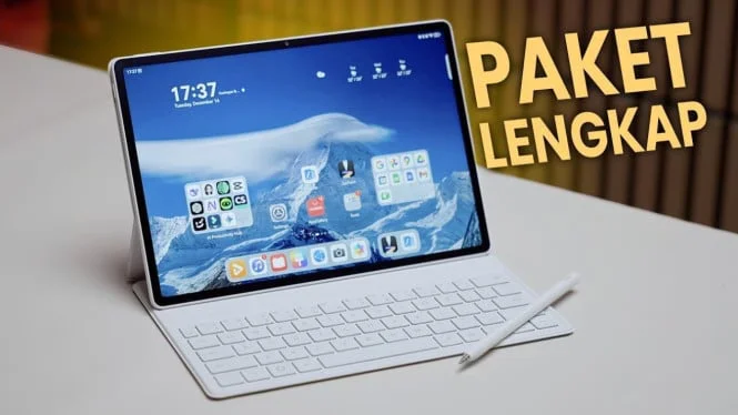 Huawei MatePad 12 X tablet hybrid dengan keyboard dan stylus untuk produktivitas kerja