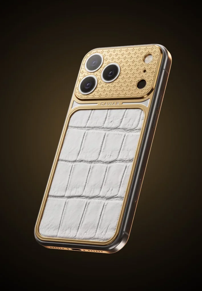 iPhone 18 Pro Caviar model Pharaoh dengan motif Art Deco