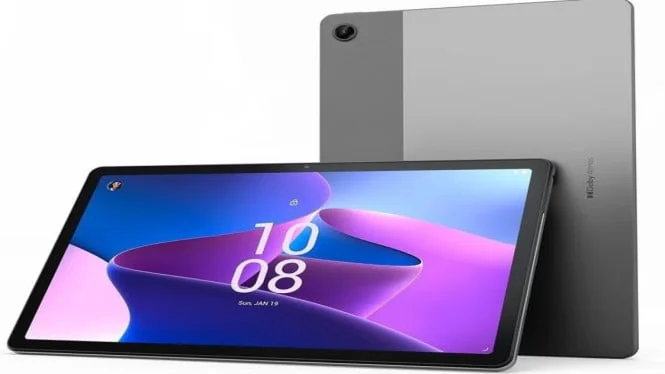 Lenovo Tab M10 dengan layar full hd dan fitur ramah anak ideal untuk belajar online