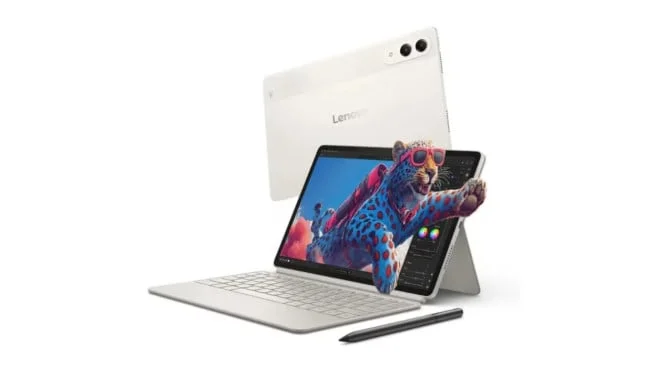 Lenovo Yoga Tab terbaru dengan keyboard dan stylus untuk produktivitas