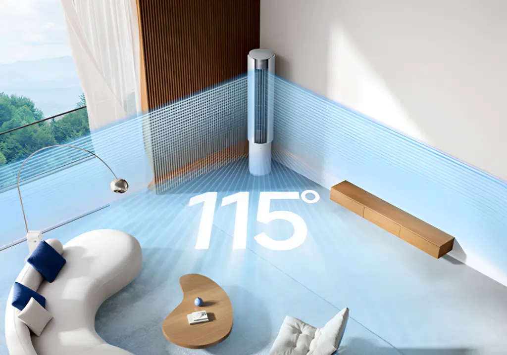 Mijia Powerful Wind Ultra 3HP, AC Bertenaga untuk Ruang Besar 3 Layar sentuh ITO pada Mijia AC