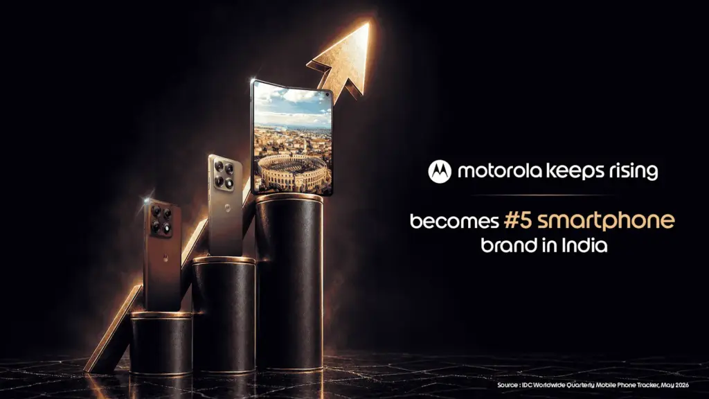 Motorola smartphone terbaru dengan fitur AI dan desain premium di pasar India 2026
