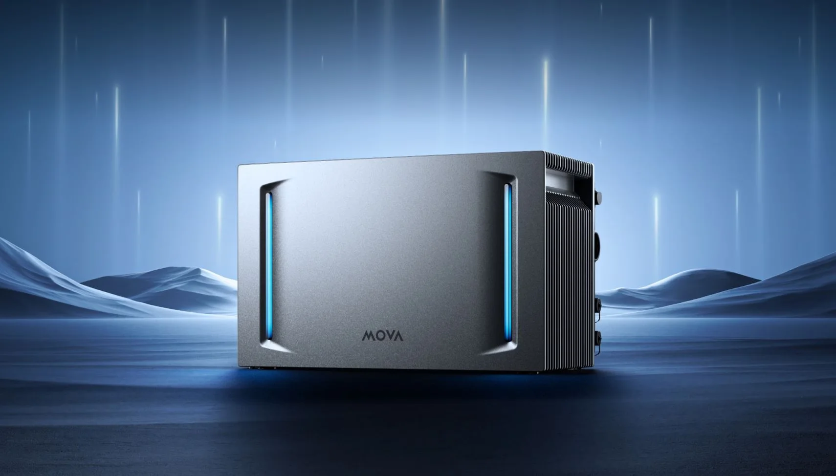 Mova LumeGret A4000 sistem tenaga surya dengan kapasitas baterai 4 kWh